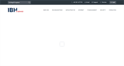 Desktop Screenshot of ibh.de